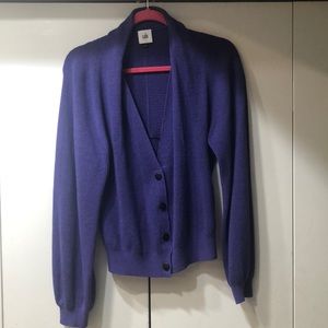 Cabi Sunday cardigan purple size S
